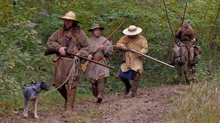 Inside a Longhunter Camp  American Frontier Trek [upl. by Avert418]