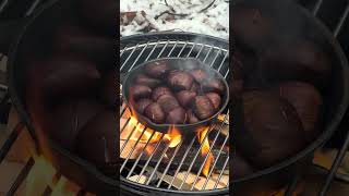 Roasting Chestnuts on an Open Fire New England Holiday shorts christmas chestnut [upl. by Fenn]