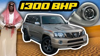 FIRST DRIVE MY 1300 BHP NISSAN PATROL😮‍💨👌🏾 [upl. by Mareld]