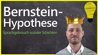 BernsteinHypothese Sprache sozialer Schichten  elaborierter vs restringierter Code [upl. by Torry]