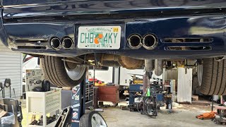 2003 silverado 3 inch xpipe exhaust with spintech 6000s [upl. by Ledarf]