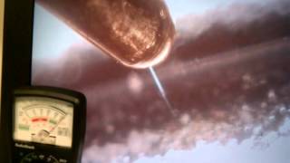 Melting a TIN WHISKER Using a VoltOhm Meter [upl. by Gisela]