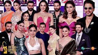 Zee Cine Awards 2024 Full Show  Shahrukh Khan Alia Bhatt Kiara Advani Shahid Kapoor  Red Carpet [upl. by Sousa]