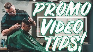 5 TIPS FOR MAKING PROMOTIONAL VIDEOS [upl. by Airdnekal]