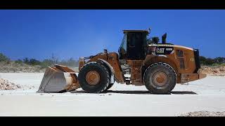 CAT 980M Wheel Loader  Annie OFFICIAL Music Video [upl. by Acenes]