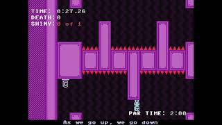 Warp zone time trial Rank V  VVVVVV [upl. by Yreffoeg]