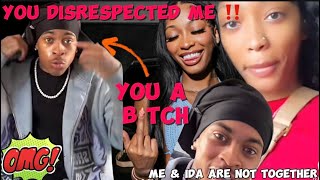 POSITIVE IDA LIVE 🤬CALLING ELI OUT FOR BEING DISRESPECTFUL‼️ [upl. by Nuahs]