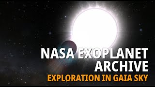 Gaia Sky  NASA Exoplanet Archive [upl. by Searby]