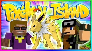 Pixelmon Island SMP  My First Level 100 Episode 25  Minecraft Pokemon Mod [upl. by Nauqan81]