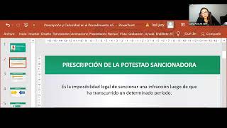 PRESCRIPCIÓN Y CADUCIDAD DEL PROCEDIMIENTO SANCIONADOR [upl. by Oxford951]