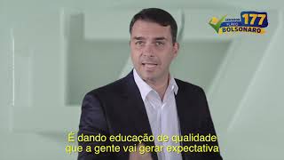 Propostas de Flávio Bolsonaro para Baixada Fluminense do RJ [upl. by Neelra]