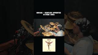 Scentless Apprentice  Nirvana Drum Cover drums drumcover nirvana davegrohl kurtcobain [upl. by Zerk]