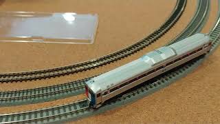 AZL 62213 Amtrak RDC Locomotive Test Run at zscalehobo 4232018 [upl. by Yoc896]