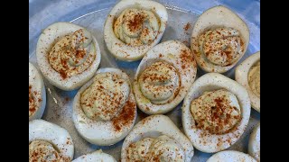 RECTEQ RT700 Smoked Deviled Eggs [upl. by Tj]