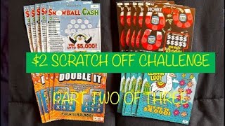 Lottery Scratch Off Ticket Challenge Part 2 of 3 lottery scratchcards scratchoffs wisconsin [upl. by Magdau]