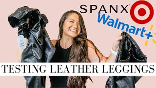 BEST Faux Leather Leggings for FALL Styling [upl. by Ronyar671]