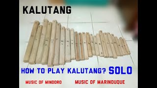 kalutang How to play [upl. by Rawdin]