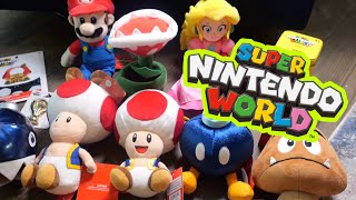 Super Nintendo World Haul  Plushies figures etc Universal Studios Hollywood [upl. by Annovad]