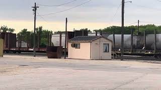 BNSF Arriving At The Yard Doing Switch Out Freeport Illinois 2024 [upl. by Oznerol885]