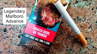 MARLBORO GOLD ADVANCE CIGARETTES REVIEW [upl. by Naitirb778]