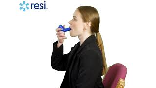 resi opep how to change the pressure  OPEP Therapie sekret mobilisation mucus clearing device [upl. by Dinerman]