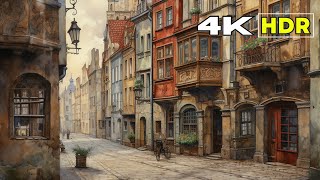 Krakow VOTED The most BEAUTIFUL Polish city  4K with 3D SOUND Virtual Walking Tour [upl. by Eitac]