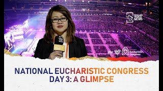 A quick look at National Eucharistic Congress Day 3 [upl. by Atsahc606]