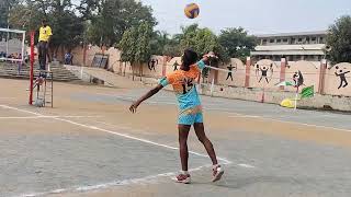 DAV KATHARA VS SEC 4Under 17 volleyball [upl. by Haissi]