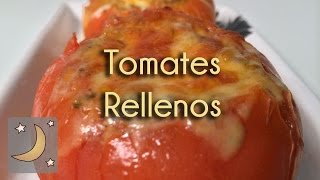 Como hacer Tomates Rellenos con Carne Molida  Receta de Tomates Asados Rellenos [upl. by Ylloj]