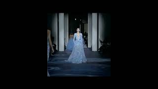 most popular color pale blue zuhair murad haute couture 2019 spring summer paris fashion show [upl. by Nyrmac111]