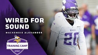 Wired For Sound CB Mackensie Alexander  Minnesota Vikings [upl. by Hessler]