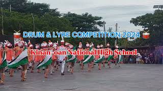 🥁 DRUM amp LYRE COMPETITION 2024  Kinanoan National High School [upl. by Mendy]