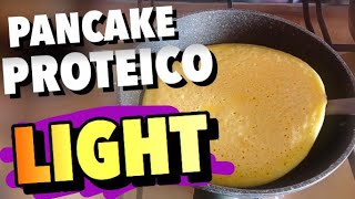 Come preparare PANCAKE PROTEICO LIGHT con SOLO 2 INGREDIENTI Ricetta facile e veloce [upl. by Onaicram]