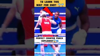 Perfect quotCOUNTER PUNCHquot Explained😱🥶boxingtechnique boxing [upl. by Atterahs14]