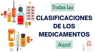 Clasificación de los MEDICAMENTOS💊  seguridadysalud [upl. by Einnig]