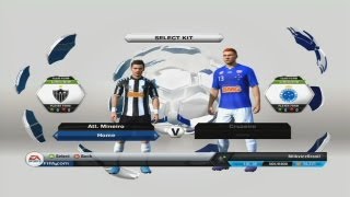 fifa 2013 atlético Mineiro x cruzeiro [upl. by Merilee157]