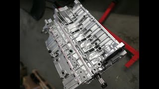 450HP Volvo 5 cylinder engine build [upl. by Srini]