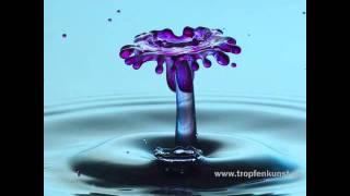 Water drop meets music  sculptures of a moment [upl. by Edin]