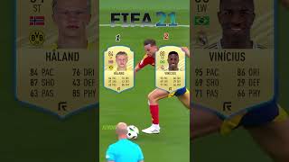 Haaland vs Vini JR in FIFA OMG😱🔥 [upl. by Pease]