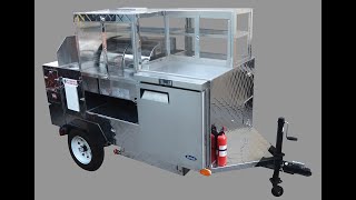 Steamed Hot Dog amp Tamale Trailer 4K  Approved by the Health Department in Los Angeles County 2021 [upl. by Aryt392]