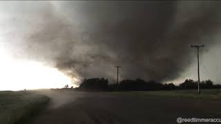 Monster wedge tornado near Pipestone Manitoba ON THIS DAY 11 years ago June 23 2007 [upl. by Pharaoh129]