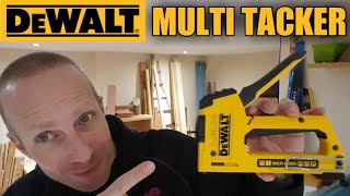 DeWalt Multi Tacker and 5in1 Staple Gun [upl. by Yerocal]