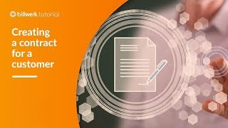 How to assign a contract to an existing subscriber in billwerk software billwerktutorial [upl. by Anitsirhk]