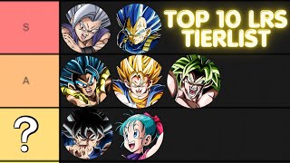 9TH ANNIVERSARY UPDATE TOP 10 LRS IN DOKKAN BATTLE TIERLIST DBZ DOKKAN BATTLE [upl. by Trista58]