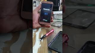 Hisense u963 touch screen replacement done ✔ [upl. by Aikemehs]