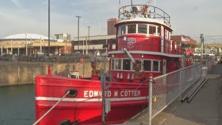 Cotter Fireboat getting ready to celebrate 125th anniversary [upl. by Nerhe]