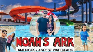 Noahs ark waterpark in Wisconsin Dells  Largest Waterpark in America  2022 Full Tour [upl. by Syxela739]