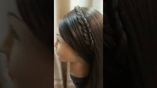 Simple easy khajuri choti and quick hairstyle music hairstyle lookoftoday [upl. by Medlin156]