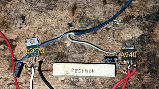 940 transistor and 2073 transistor amplifier amplifier video [upl. by Tanner]