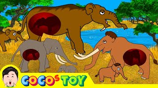 How different were Cenozoic animals from todayㅣAnimals name Cenozoic animalsㅣCoCosToy [upl. by Idnib]